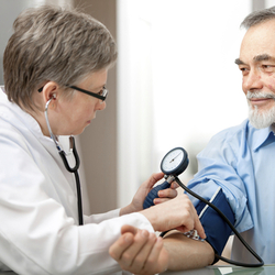 Blood Pressure Being Tested for Wellness Screening