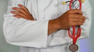 Doctor prepared to perform a Biometric Screening