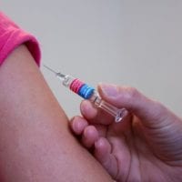 Flu Shot Being Given